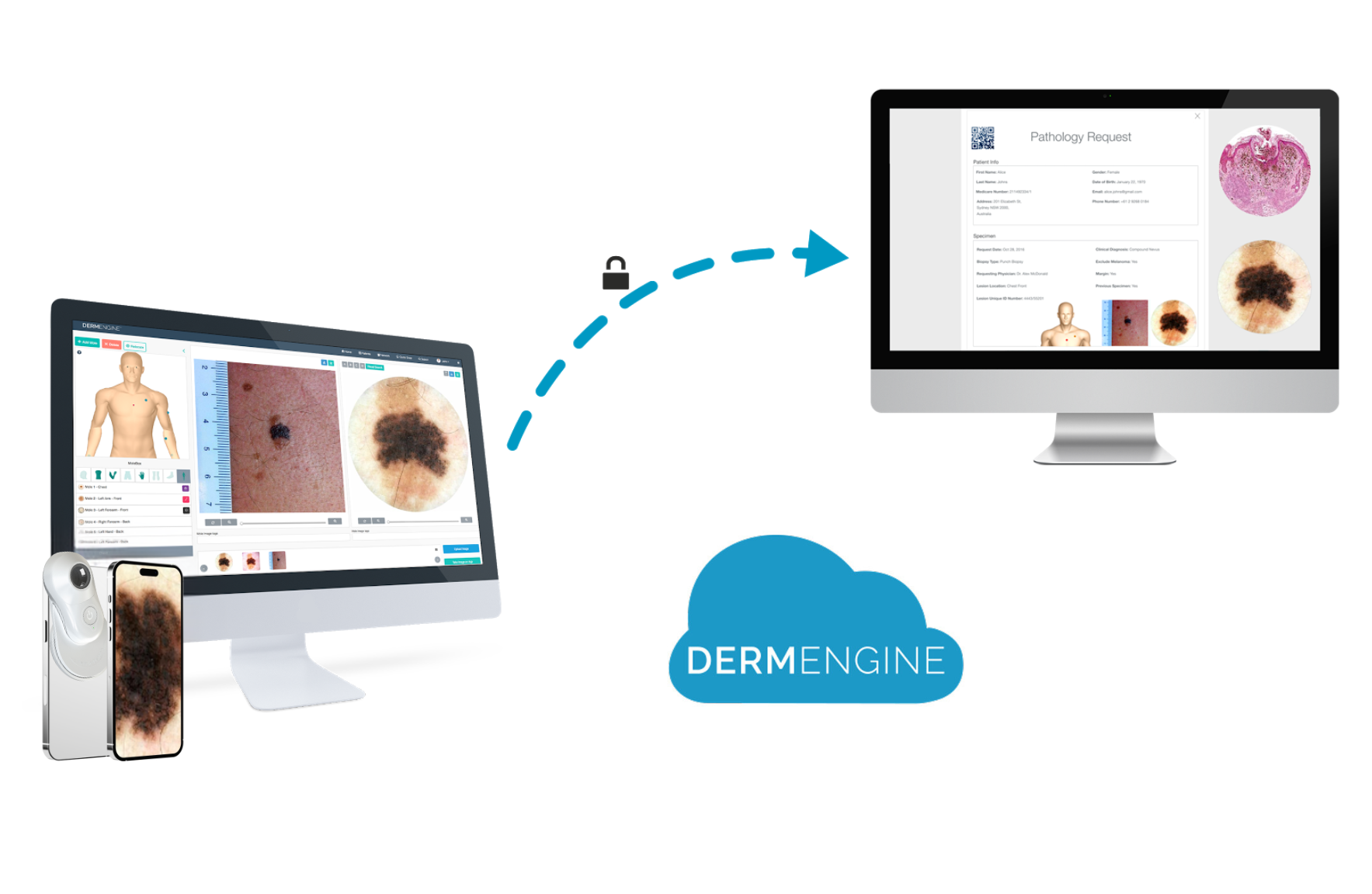 DermEngine-pathology-integration